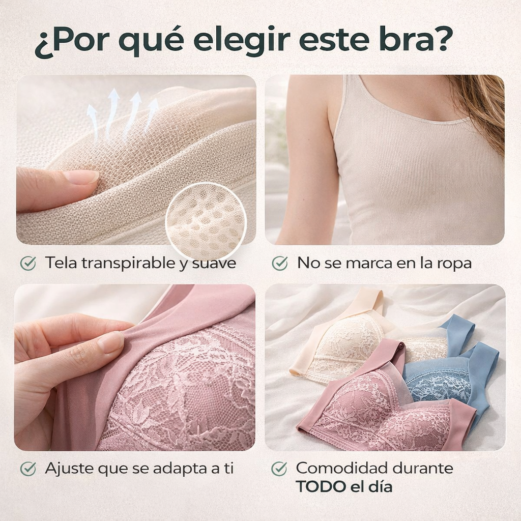 Topbra™ 👉 El bra cómodo que vas a querer usar todo el día |Pack X3|