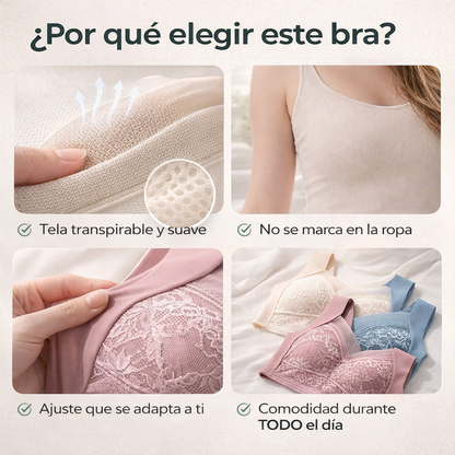 Topbra™ 👉 El bra cómodo que vas a querer usar todo el día |Pack X3|