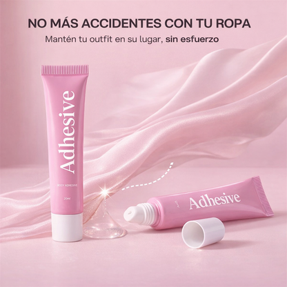 StickyGlue™ Adhesivo corporal resistente al sudor y al agua, antimanchas y fácil de quitar.