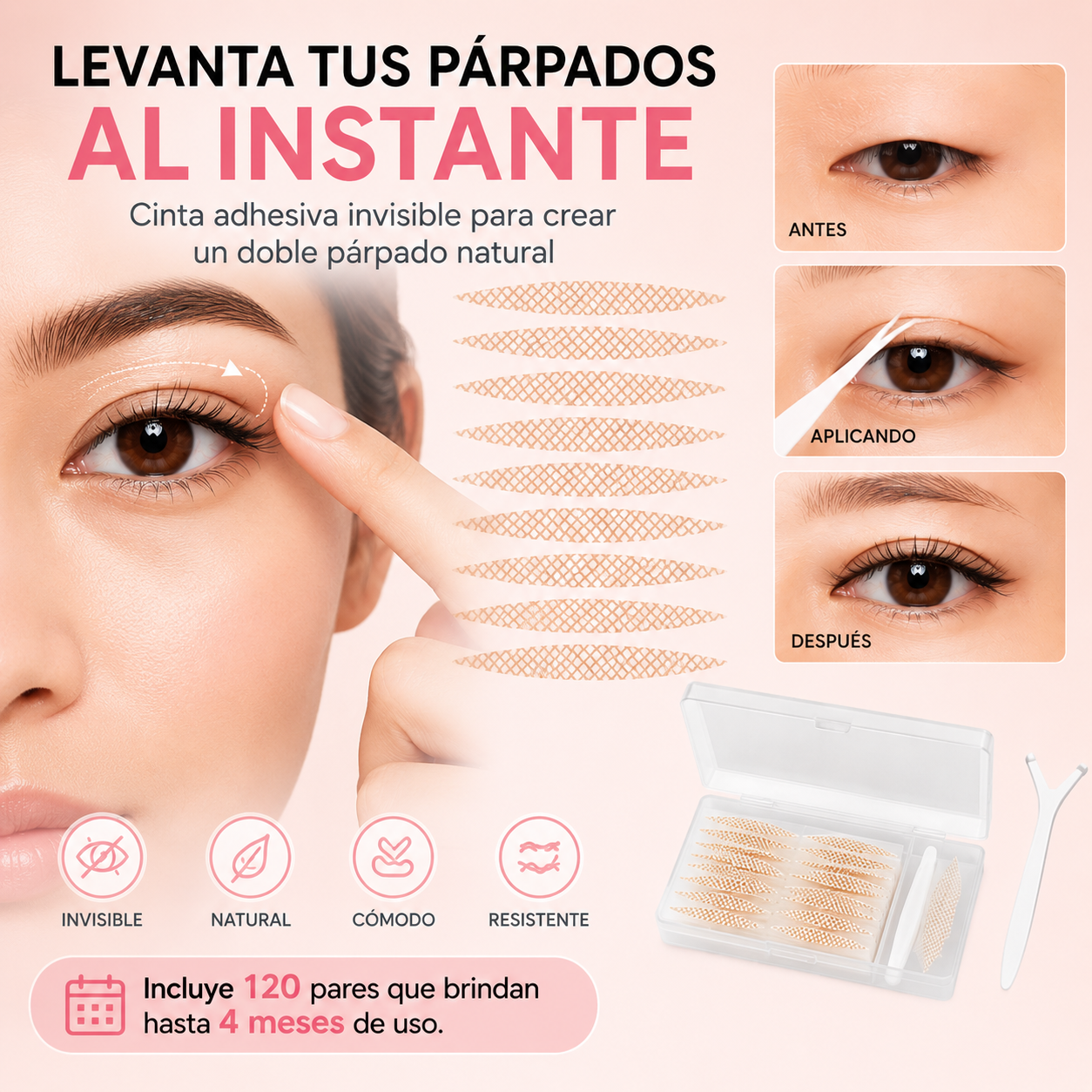 EyeLift™ Levanta Tus Párpados al Instante