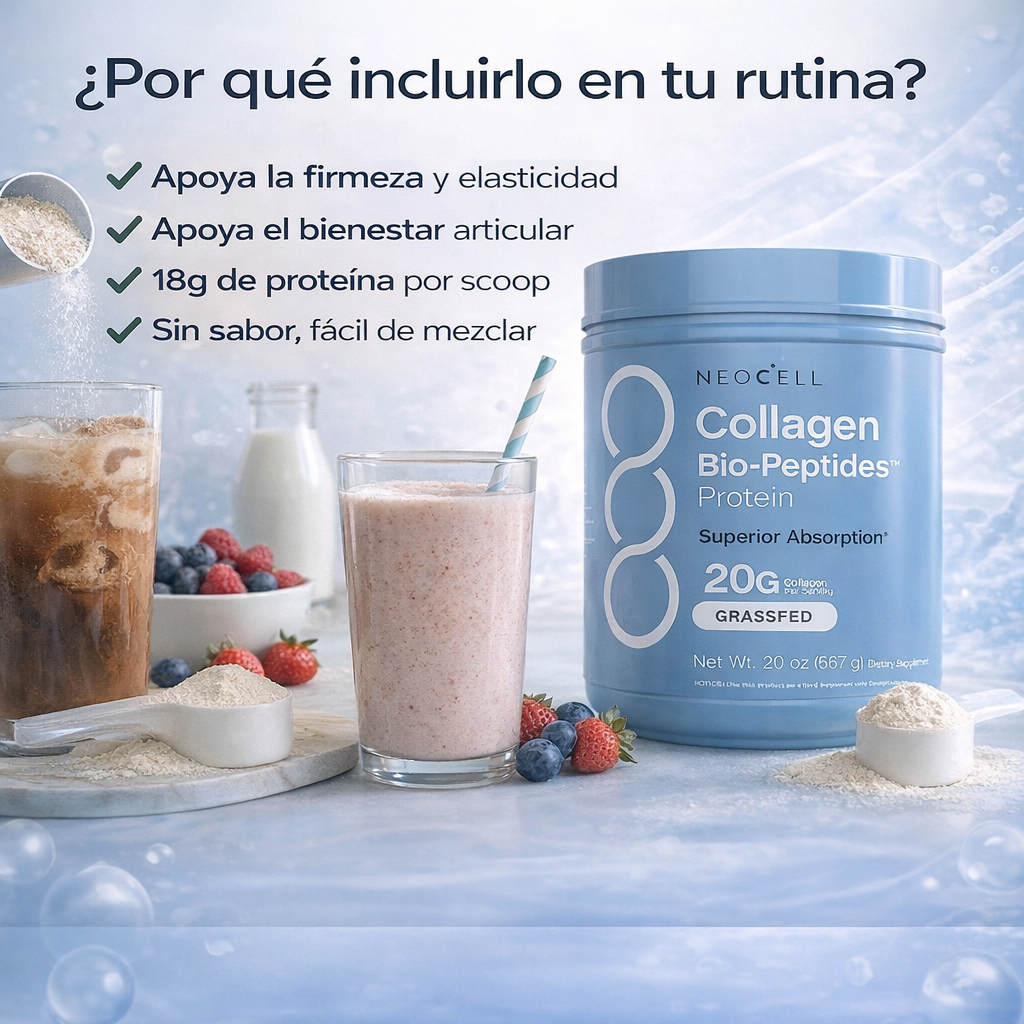 Colágeno Bio-Peptides – Alta Concentración y Absorción Superior | Oferta 2x1 |