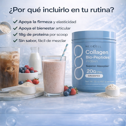 Colágeno Bio-Peptides – Alta Concentración y Absorción Superior | Oferta 2x1 |