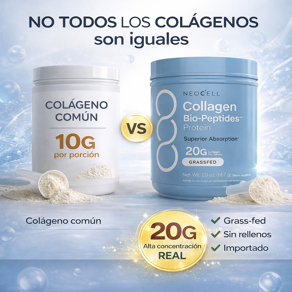 Colágeno Bio-Peptides – Alta Concentración y Absorción Superior | Oferta 2x1 |