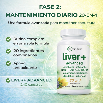 RESET TOTAL 15+20™ Recupera el Control de Tu Cuerpo en 2 Fases