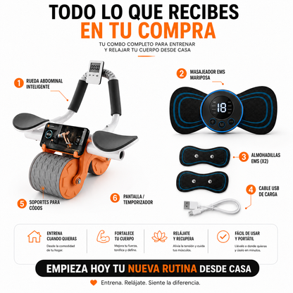 FitComb™ Entrena, Fortalece y Relaja tu Cuerpo Desde Casa con un Solo Combo