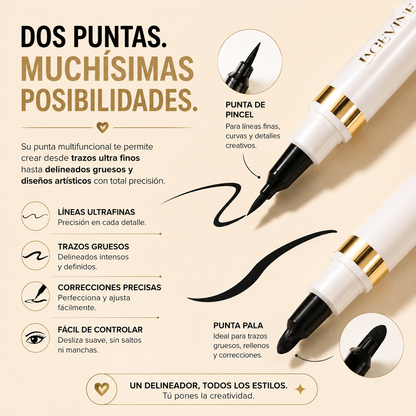 Liner™ Consigue delineados precisos, elegantes y creativos en solo unos minutos.
