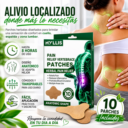 Parches Herbales™ Comodidad y bienestar localizado para cuello, espalda y zona lumbar