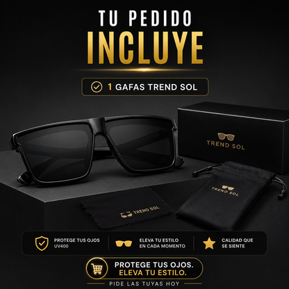 Gafas Trend Sol™ | Protección UV400 y Estilo que Destaca