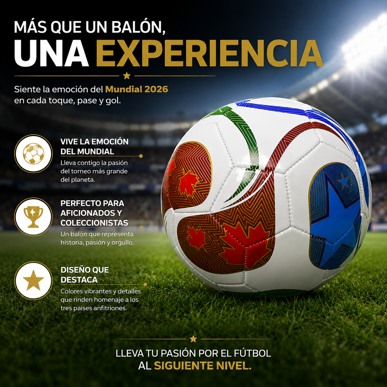 BALÓN TRIONDA LEAGUE 2026 - ⚽ Vive la Pasión del Mundial 2026 en Cada Partido
