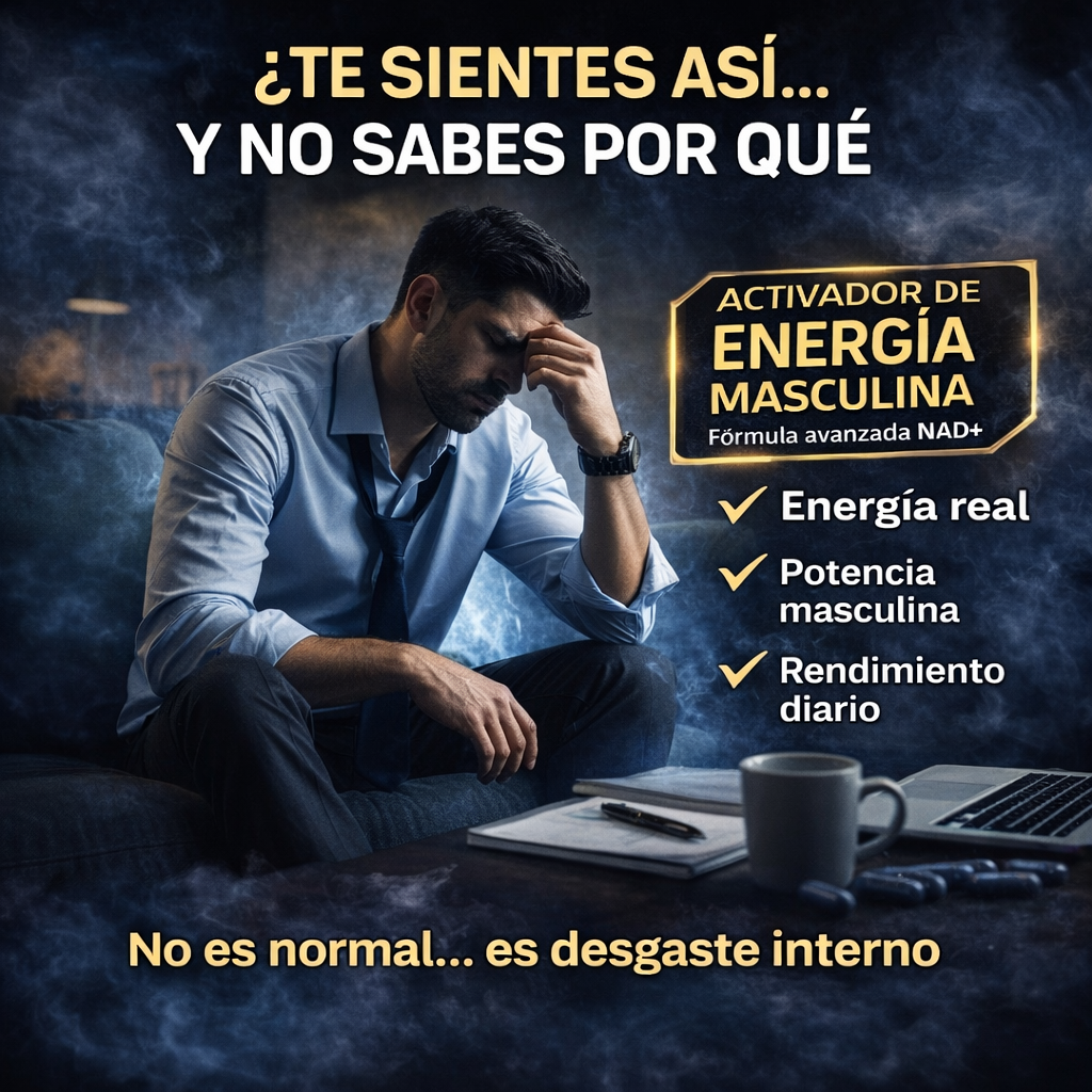 SELERB® NAD+ Recupera tu energía masculina y vuelve a rendir como antes 🔥 2X1 🔥