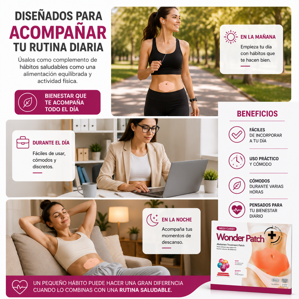 Kit Completo de Electroestimulación y Masaje Relajación muscular y bienestar en un solo equipo, listo para usar desde casa.