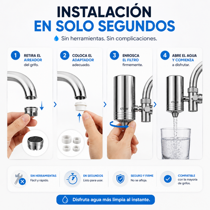 Filtro de Agua para Grifo de Cocina