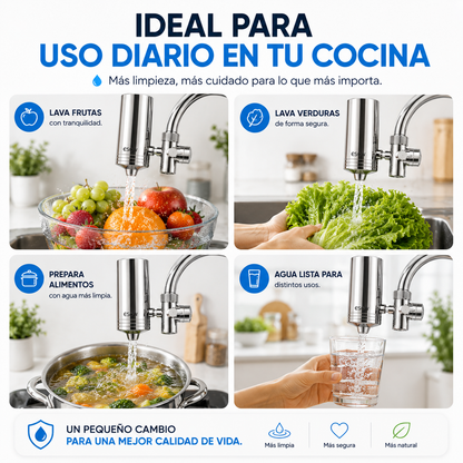 Filtro de Agua para Grifo de Cocina