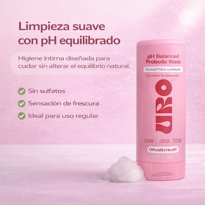 URO™ Sistema 3 en 1 para el Equilibrio Íntimo Diario