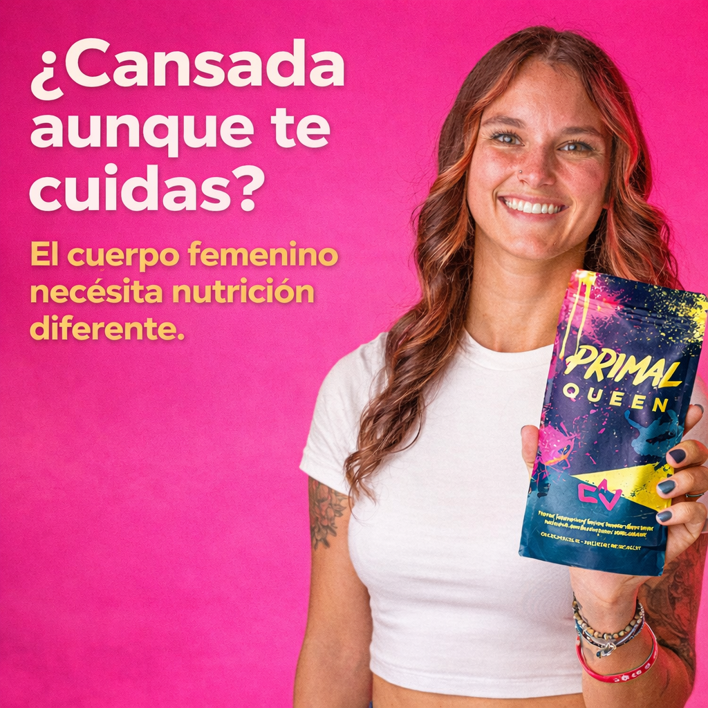 Primal queen - Nutrición real diseñada para el cuerpo femenino