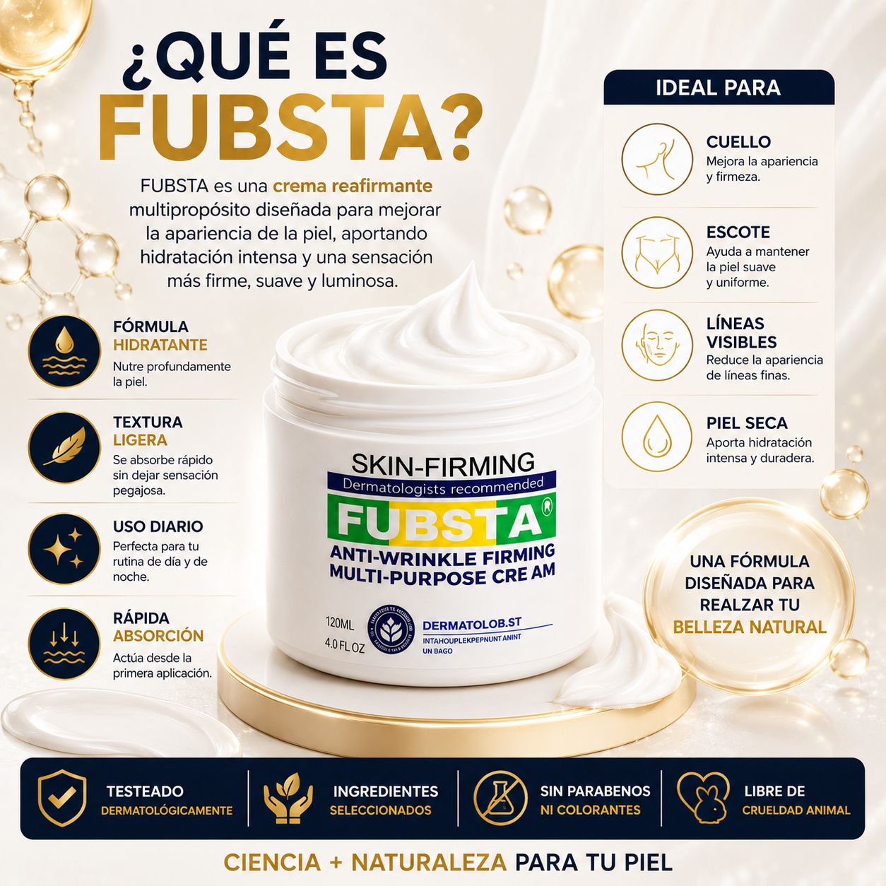 FUBSTA™ Skin-Firming - Piel más firme, suave y luminosa desde casa ✨