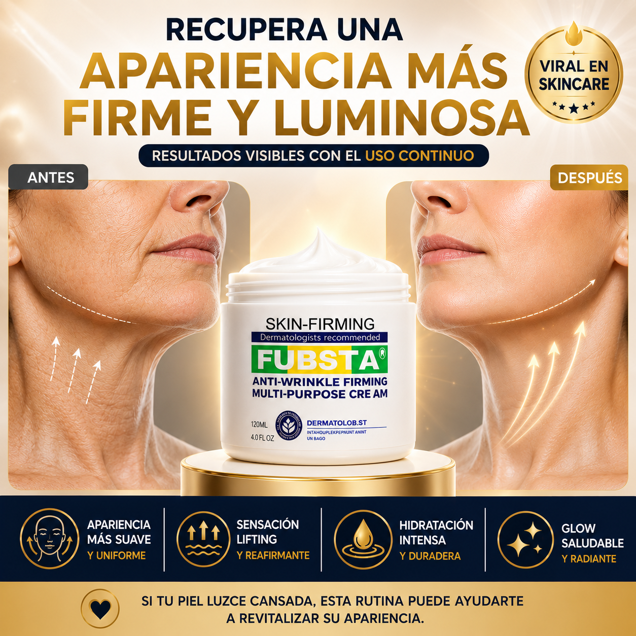 FUBSTA™ Skin-Firming - Piel más firme, suave y luminosa desde casa ✨