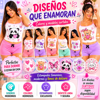 ✨ Pijama 2 Piezas Ultra Suave — Comodidad y Estilo Para Todos Tus Días
