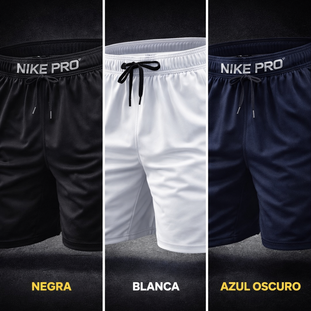 Pack x3 Pantalonetas Deportivas™ – Entrena Cómodo Toda la Semana