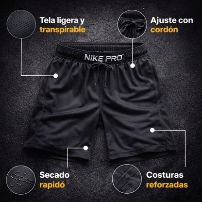 Pack x3 Pantalonetas Deportivas™ – Entrena Cómodo Toda la Semana