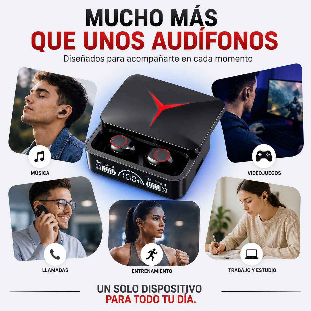 🎧 Audífonos Gamer M90 PRO™ - Escucha Más, Disfruta Más y Olvídate de los Cables