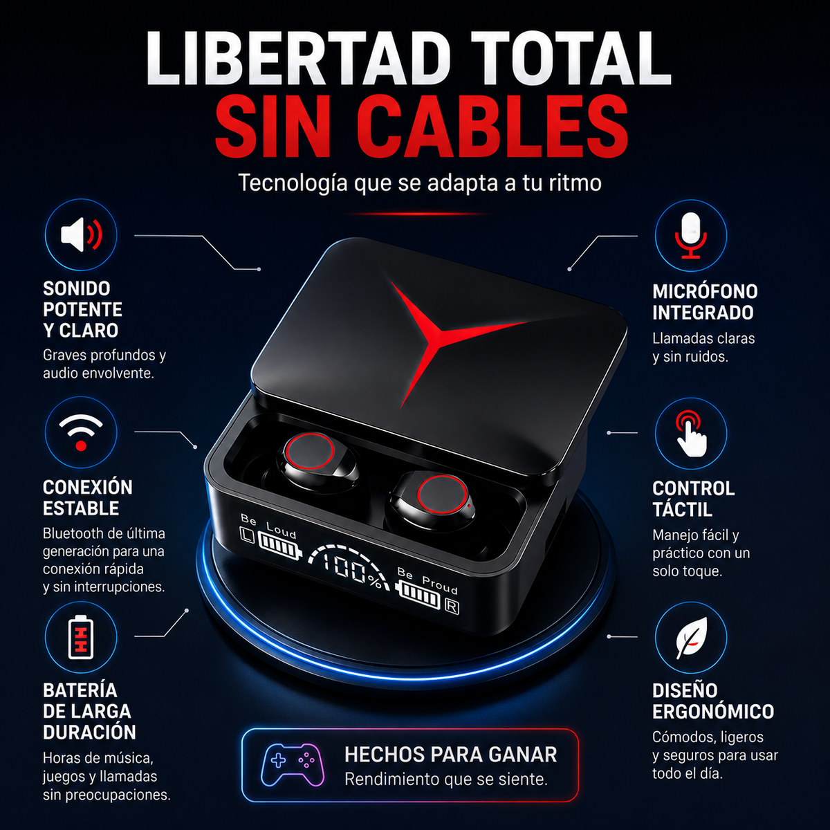 🎧 Audífonos Gamer M90 PRO™ - Escucha Más, Disfruta Más y Olvídate de los Cables
