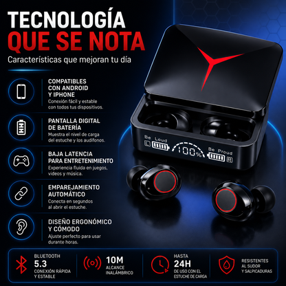 🎧 Audífonos Gamer M90 PRO™ - Escucha Más, Disfruta Más y Olvídate de los Cables