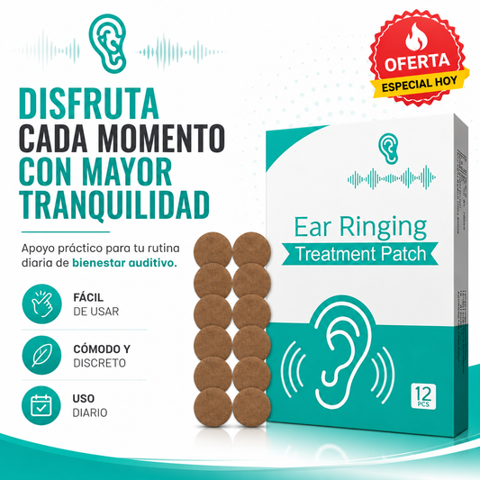 EAR RINGING PATCH™ Apoyo práctico para tu bienestar auditivo diario