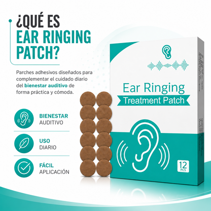 EAR RINGING PATCH™ Apoyo práctico para tu bienestar auditivo diario