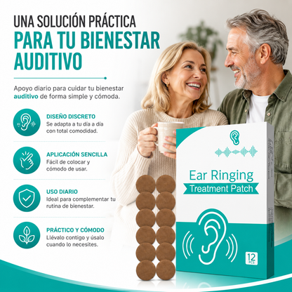 EAR RINGING PATCH™ Apoyo práctico para tu bienestar auditivo diario