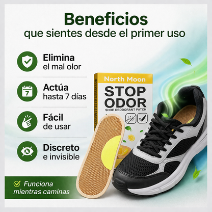StopOdor™ Despídete del mal olor en tus zapatos de forma práctica y discreta
