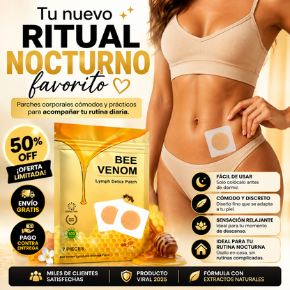 Bee Venom Patch™ | Tu Ritual Nocturno de Bienestar ✨