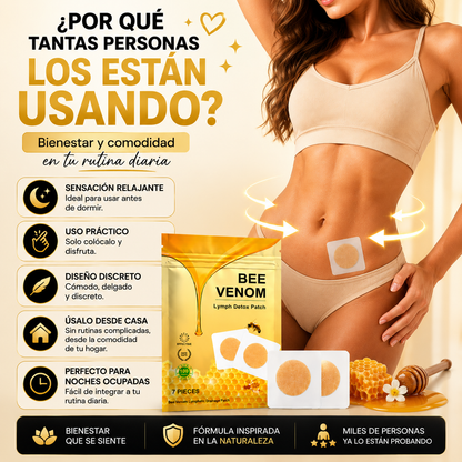 Bee Venom Patch™ | Tu Ritual Nocturno de Bienestar ✨