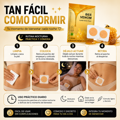 Bee Venom Patch™ | Tu Ritual Nocturno de Bienestar ✨