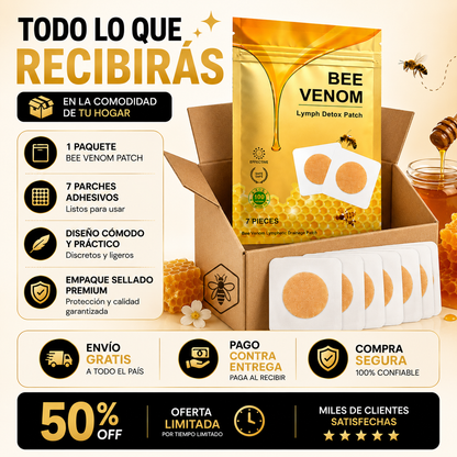 Bee Venom Patch™ | Tu Ritual Nocturno de Bienestar ✨