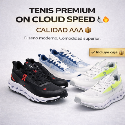 Tenis Premium OnCloud Speed – Comodidad Real Que Se Nota En Cada Paso 👟🔥