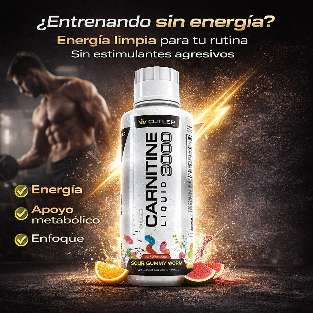 Combo Carnitine 3000 x3 - Energía limpia para entrenar con constancia