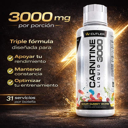 Combo Carnitine 3000 x3 - Energía limpia para entrenar con constancia