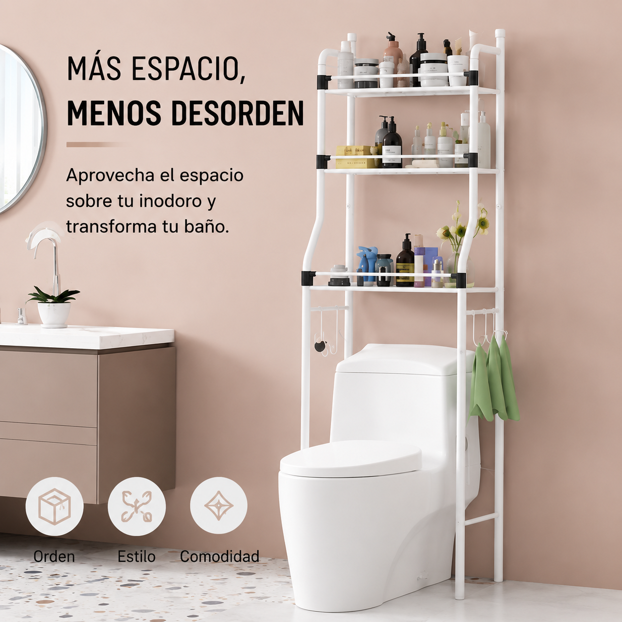 Organizador Multifuncional - Más espacio, menos desorden