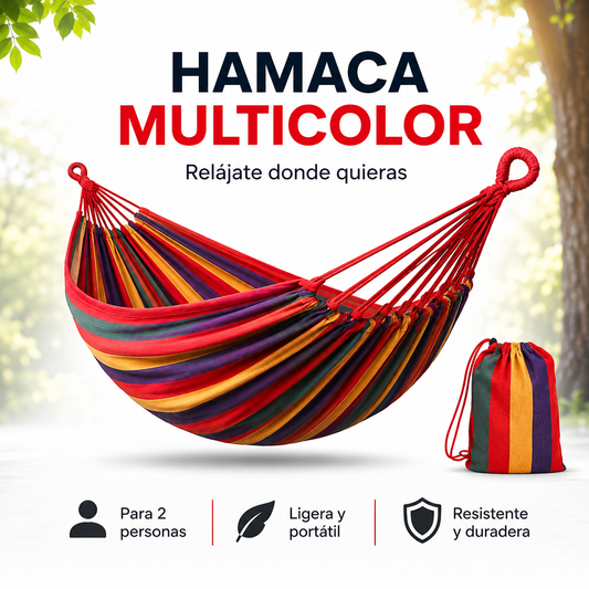 Hamaca - Convierte Cualquier Lugar en Tu Espacio Favorito para Descansar