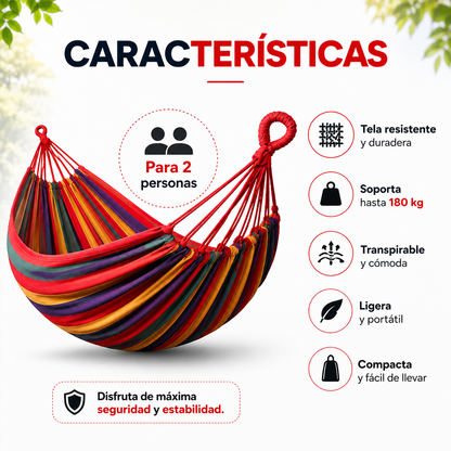 Hamaca - Convierte Cualquier Lugar en Tu Espacio Favorito para Descansar