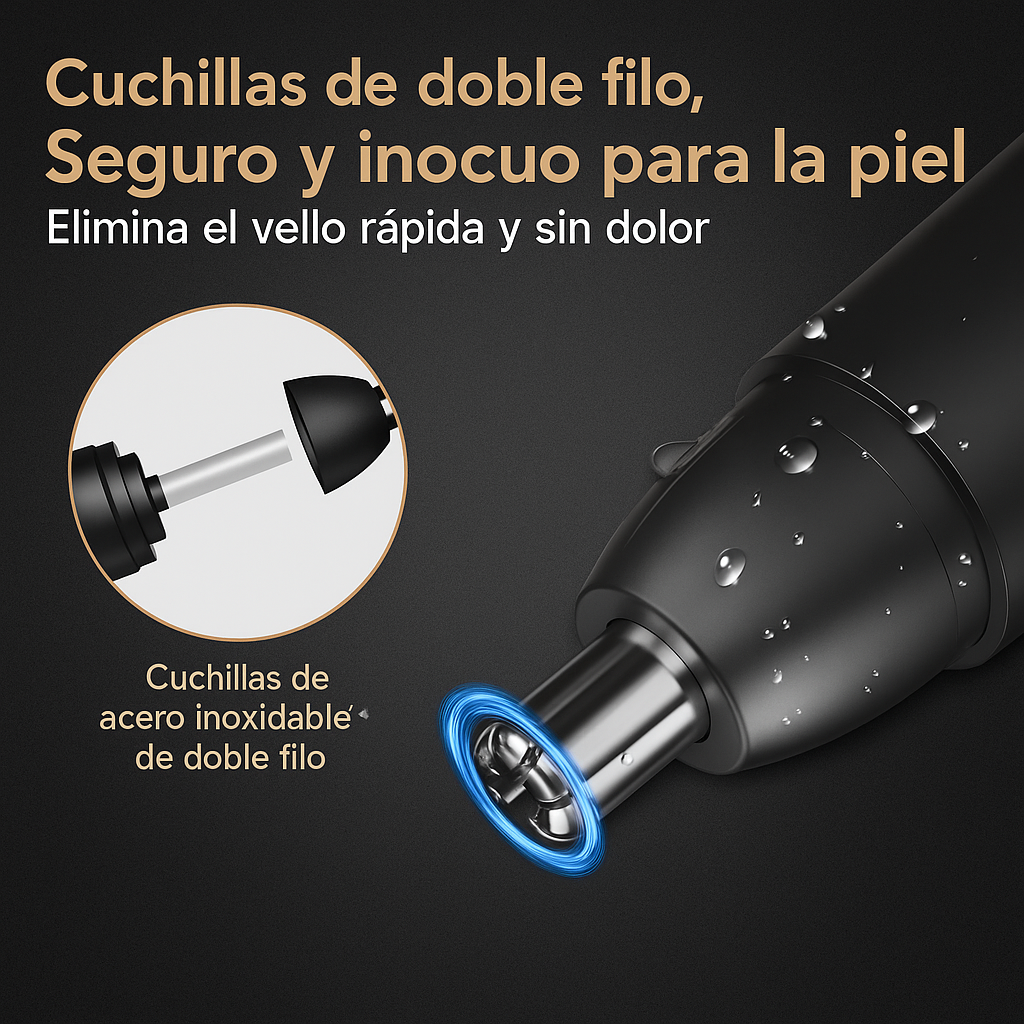 TrimPro® - Recortador De Vellos Recargable