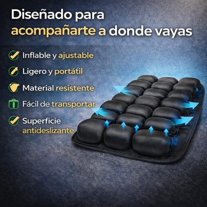 SoftSeat™ Convierte cualquier asiento en una experiencia más cómoda en segundos