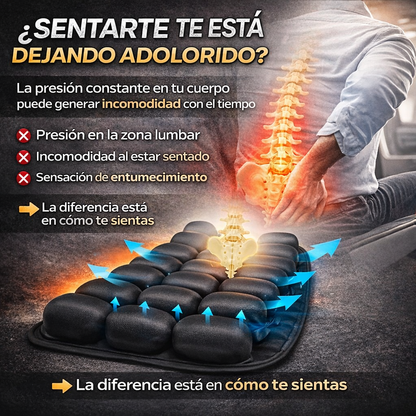 SoftSeat™ Convierte cualquier asiento en una experiencia más cómoda en segundos