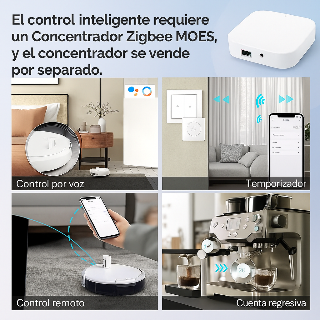 SwitchBot® Botón pulsador de interruptor de luz inteligente inalámbrico