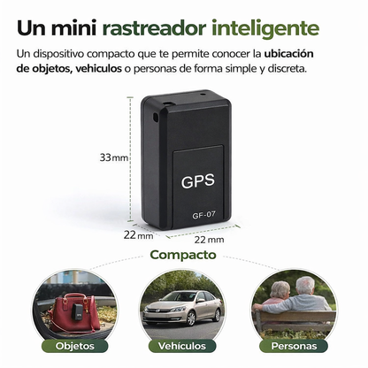 Mini GPS Inteligente™ Controla lo que te importa en tiempo real