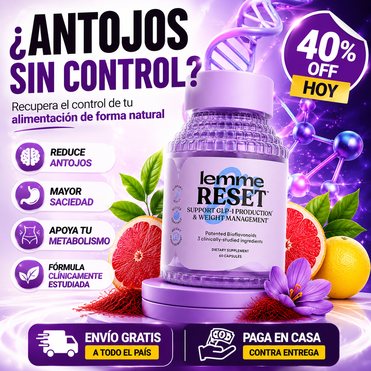 Lemme™ Glp 1 Daily - Menos antojos. Más control.