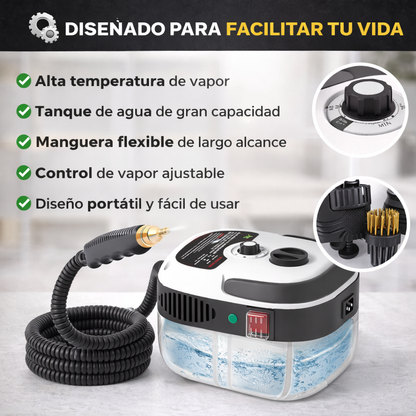VaProx® Limpieza profunda a vapor sin esfuerzo