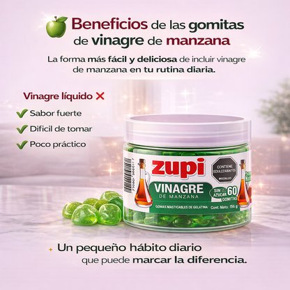 Zupi™ Gomas Apoyo Natural para una Digestión Más Ligera y Bienestar Diario