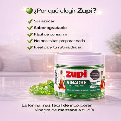 Zupi™ Gomas Apoyo Natural para una Digestión Más Ligera y Bienestar Diario